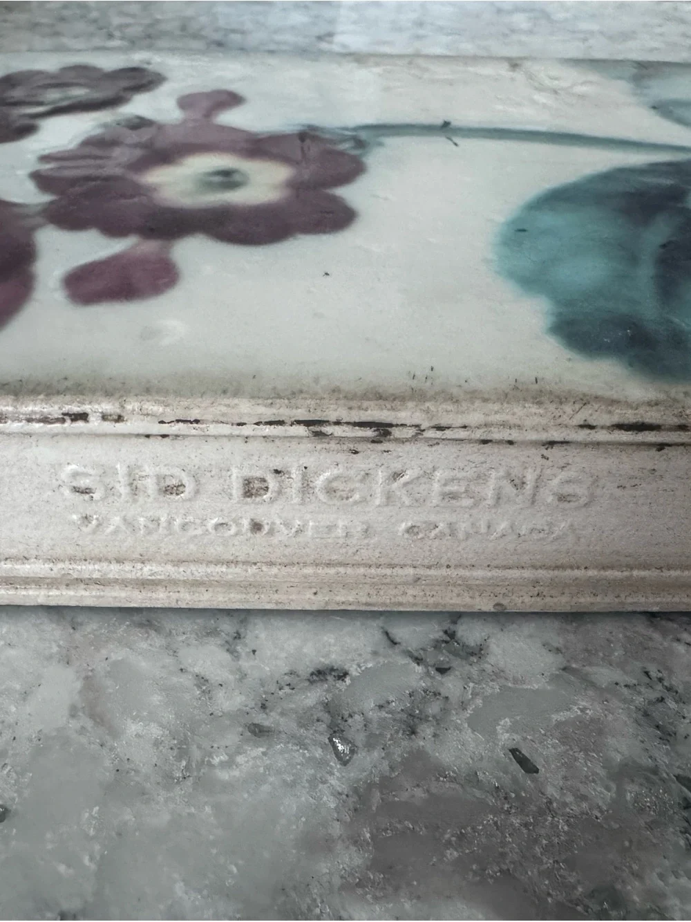 Sid Dickens T 261 Faerie Flowers  Memory Block - Faerie Flowers Plaque - Picture 3 of 7